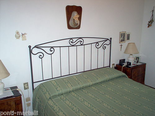 Letto ferro battuto - letto,