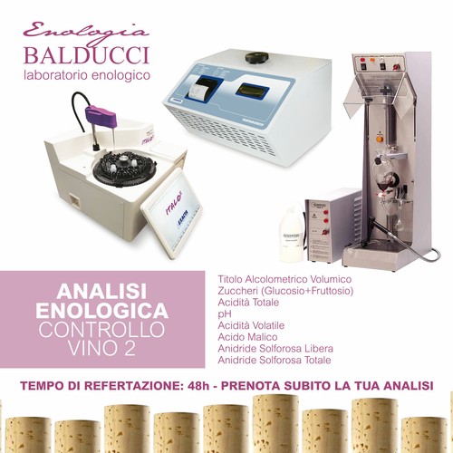 Pacchetto analisi vino - analisi,