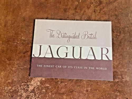 Brochure depliant jaguar - jaguar, xk