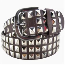 Unisex Punk Wide Faux Leather