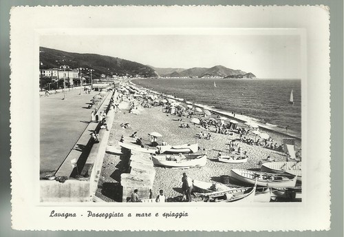 Vecchia cartolina lavagna - vecchia, di