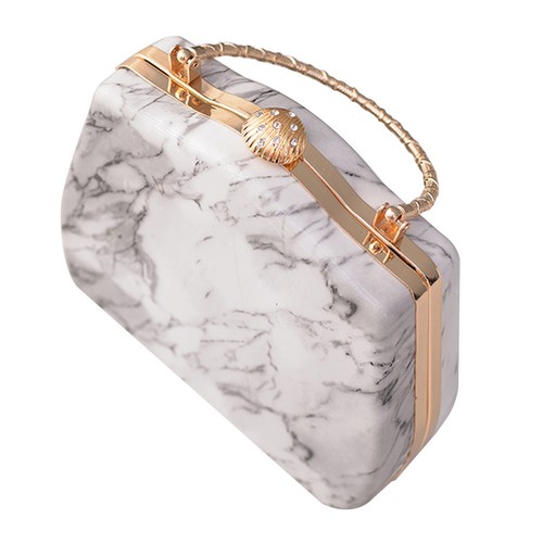 1pz borsa sera marmorizzata - borsa,