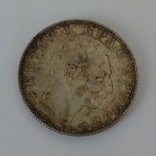 Serbia moneta dinara 1915 - 2,