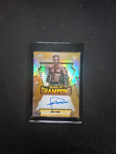 2026 topps chrome wwe marks - wwe, of