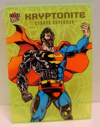 Cyborg superman kryptonite - superman,