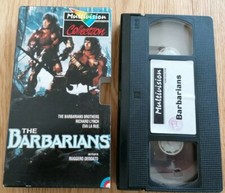 THE BARBARIANS VHS ITA