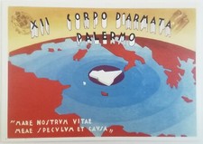 POSTCARD XII CORPS D'ARMATA