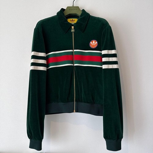 Gucci adidas velour track - x,