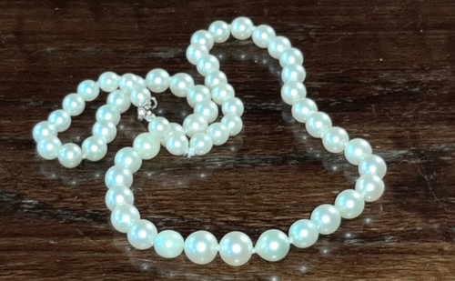 Collana perle naturali vintage