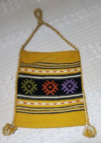 Borsa tracolla vintage fatta - tracolla,