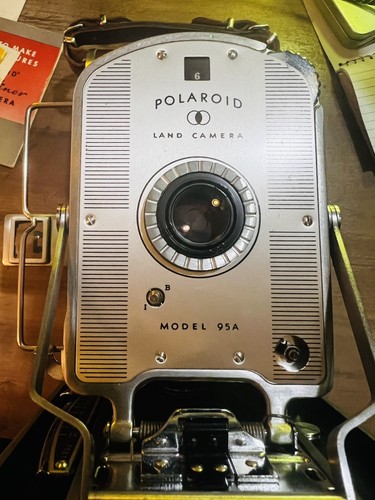Polaroid land camera - land,