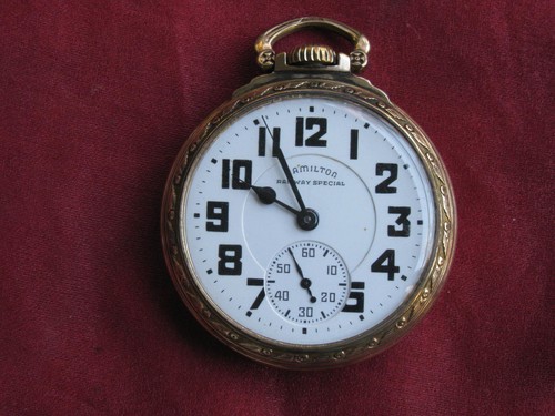 Orologio tasca hamilton - da,