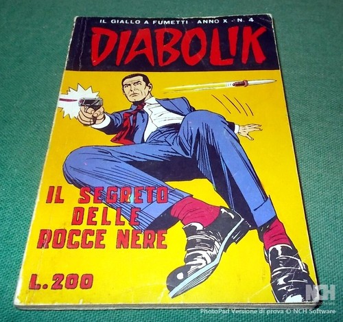 Diabolik anno 4 - diabolik, x