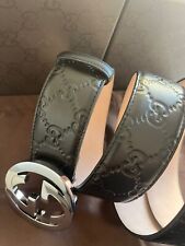 Cintura Gucci uomo GG