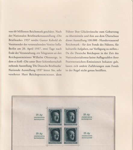 Impero tedesco 1937 blocco - , 9