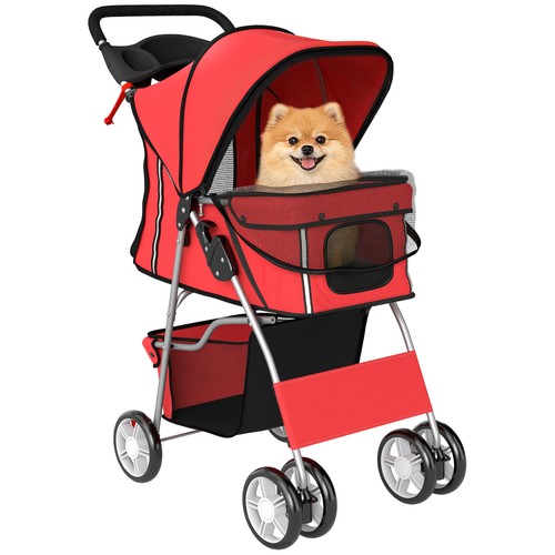 Pawhut passeggino per cani - passeggino,