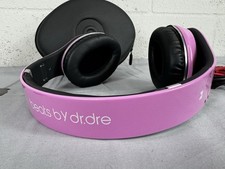 Monster Beats By Dr Dre Pro Studio Cuffie ORIGINALI CABLATED Rosa con Custodia