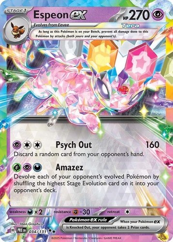 Espeon 034 131 - ex,
