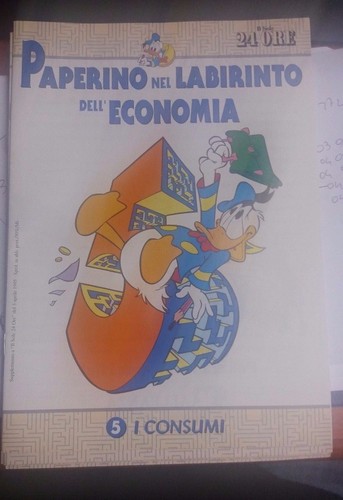 Libro paperino nel labirinto - nel,