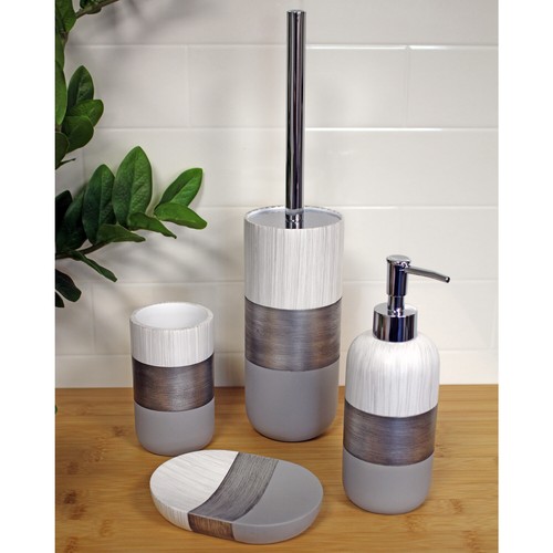 Set accessori bagno pezzi - set, 4