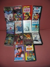 Lotto 14 VHS Anime manga