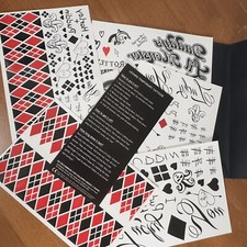 Set completo tatuaggi Harley