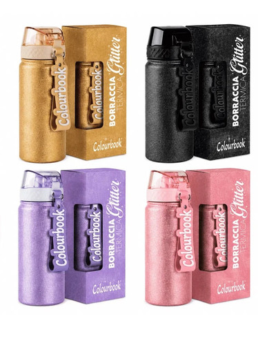 Borraccia termica glitter - termica,
