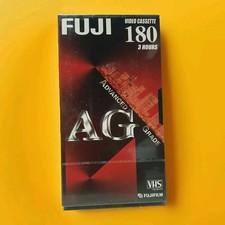 VHS VIDEOCASSETTA FUJI FILM AG 180 - Advanced Grade - 3 Ore - NUOVO SIGILLATO