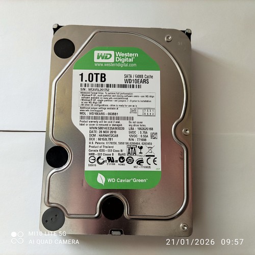 Western digital wd10ears - wd10ears,