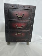 Cassettiera vintage legno - in, 3