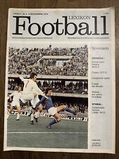 FOOTBALL LEXIKON settimanale enciclopedia calcio ANNO I - N.3 - 9 novembre 1972