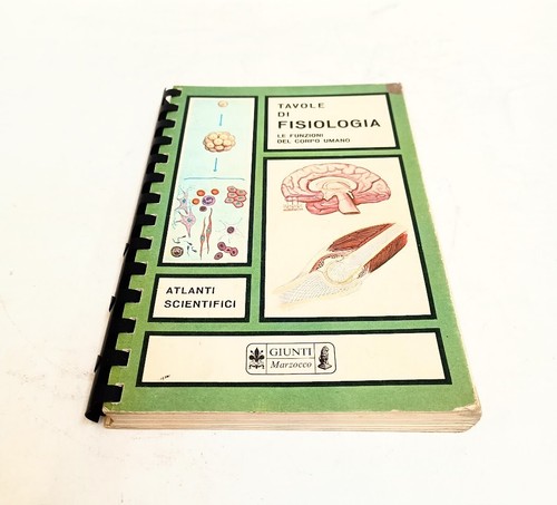 Libro tavole fisiologia - libro, di