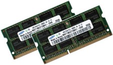 2x 4 GB 8 GB DDR3 1333 Mhz RAM