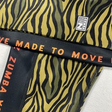 Zumba Leggings Donna 2XL Verde Nero Stampa Animalier Fatti per Muoversi Trova la tua Selvaggia