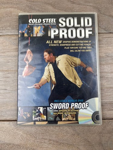 Cold steel solid proof - steel, dvd