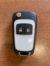 CHIAVE  ORIGINALE USATA  TELECOMANDO COVER  GUSCIO  OPEL  DUE TASTI BIANCA