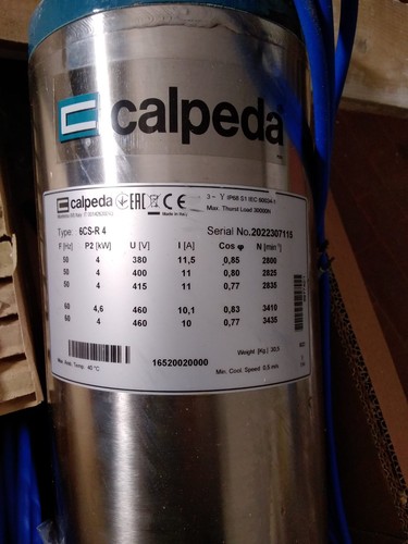 Pompa sommersa calpeda - pompa,