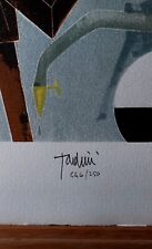 Serigrafia di Emilio Tadini.