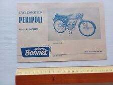 Peripoli Giulietta GSS 50 G2 50 depliant originale francese