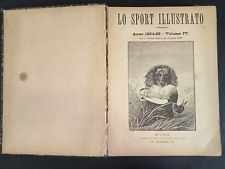 annata completa ''sport illustrato'' 169/225 anno 1886