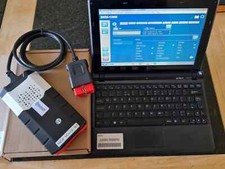 Stazione di diagnosi auto professionale multimarca compreso di PC Veloce + SGW