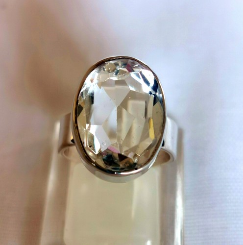 Anello con cristallo - ,