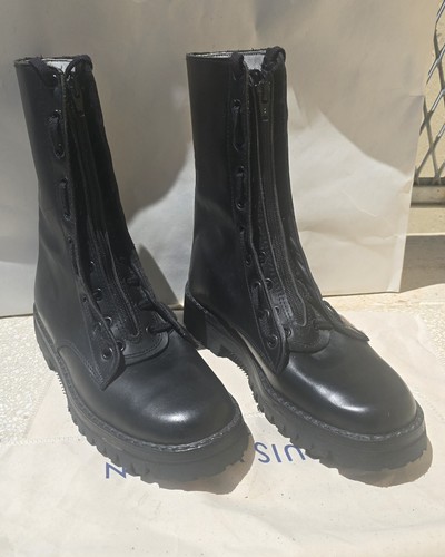 Stivali unisex vera pelle - pelle, in
