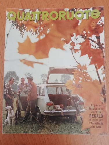 Quattroruote ottobre 1964 - quattroruote,