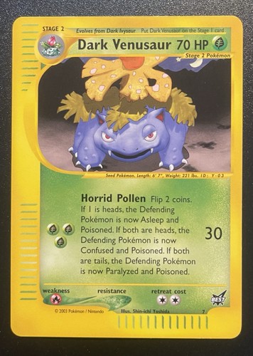 Dark venusaur best - venusaur, seven