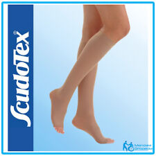 430 GAMBALETTO K1 MICROFIBRE UNISEX PUNTA APERTA COMPRESSIONE GRADUATA BEIGE