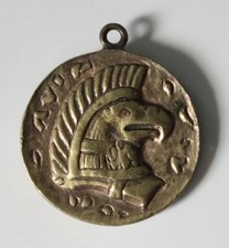 Medaglia Con Aquila e Testa Laureata - Bronzo - D. mm.27 (1)