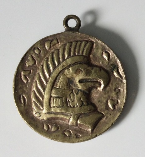 Medaglia con aquila testa - con, e