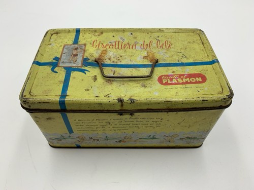 Scatola latta biscotteria - scatola,