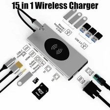 Hub USB-C 15 in 1 ricarica